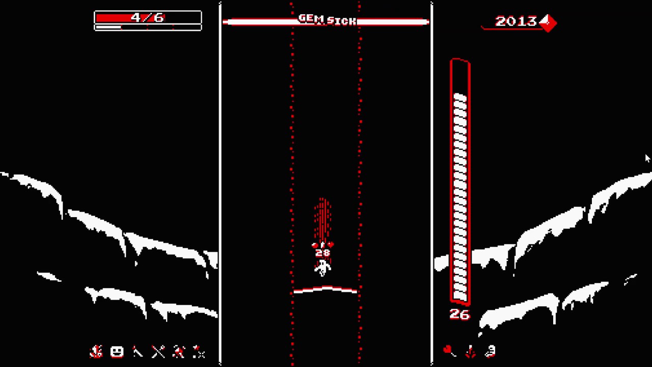 Downwell - Playthrough on normal difficulty