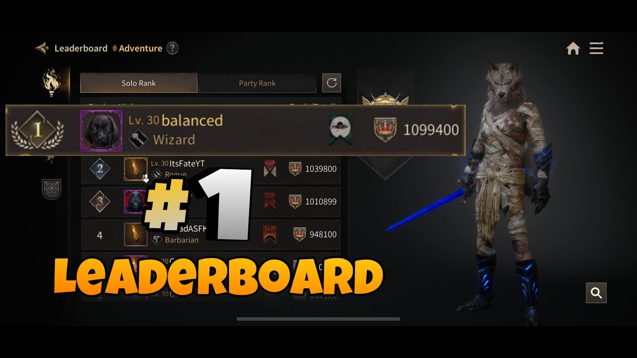 Balanced is Back Dark and Darker mobile #dndm