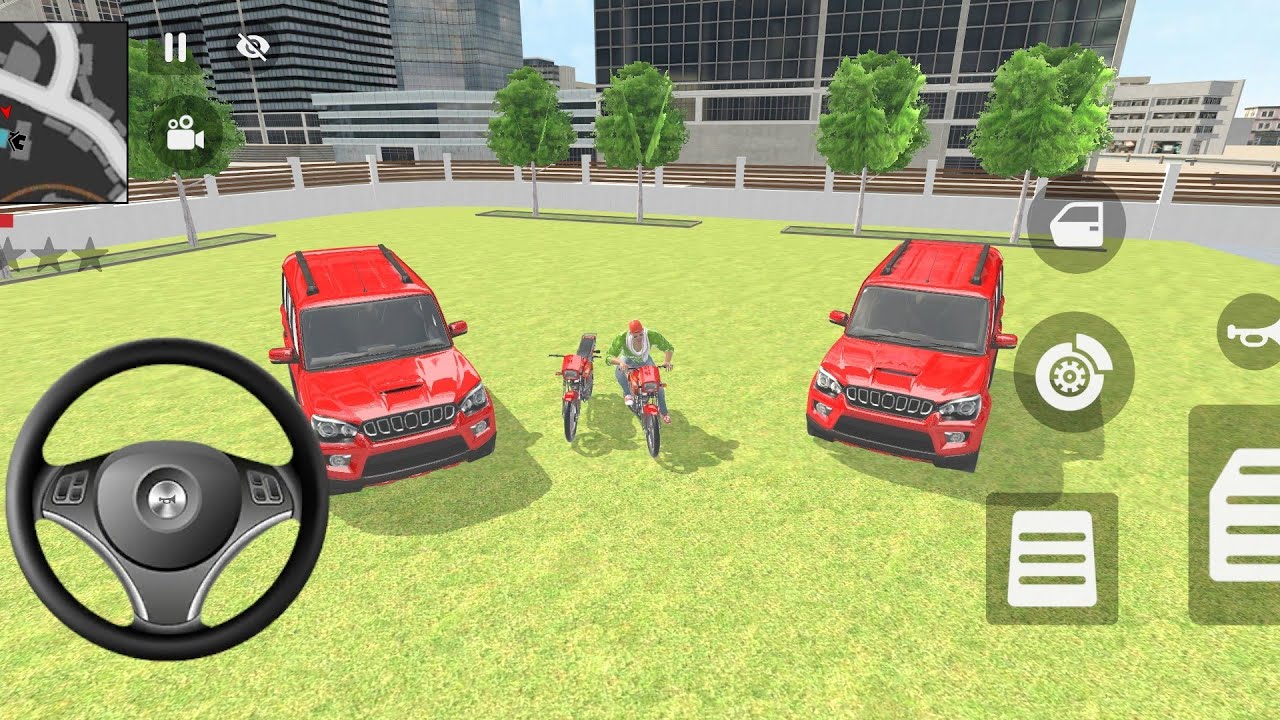 Franklin order by 2️⃣ Splendor Bike and 2️⃣ Mahindra Scorpio in Indian 🇮🇳 bike Theft Auto simulator🎮
