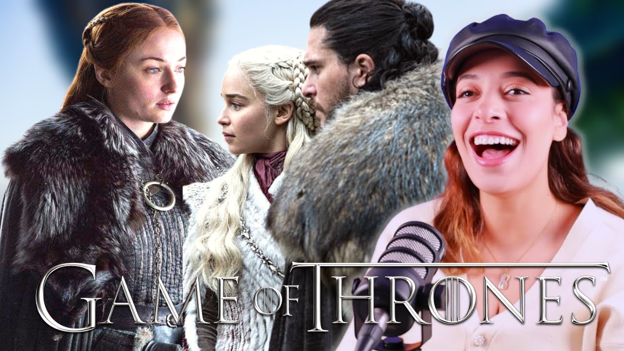 This episode is hilarious 😂 Watching GAME OF THRONES~8x01'' Winterfell ''For The FIRST Time