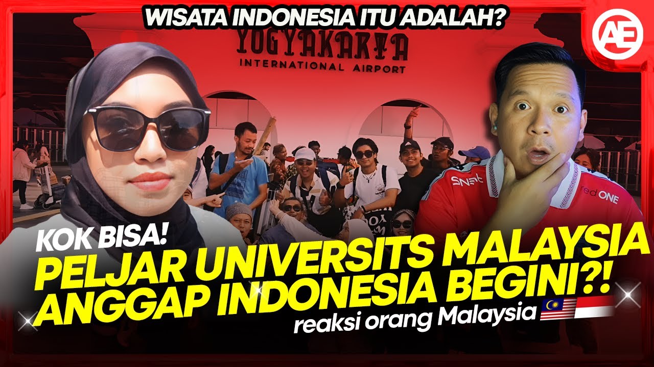 🔴🇮🇩PENGALAMAN KALI PERTAMA PELAJAR UNIVERSITAS MALAYSIA BANGGA BERLIBUR DI WISATA INDONESIA?