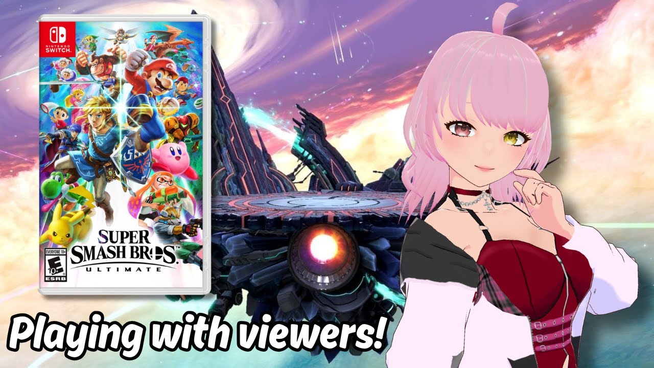 Super Smash Bros Ultimate WITH VIEWERS #nintendo #gaming #vtuber #smashbros