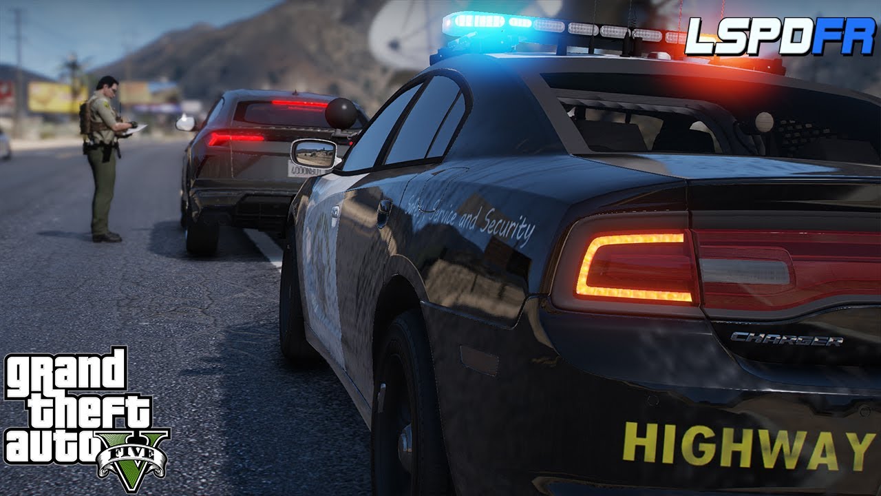 🚔 Дорожный патруль SAHP | GTAV LSPDFR