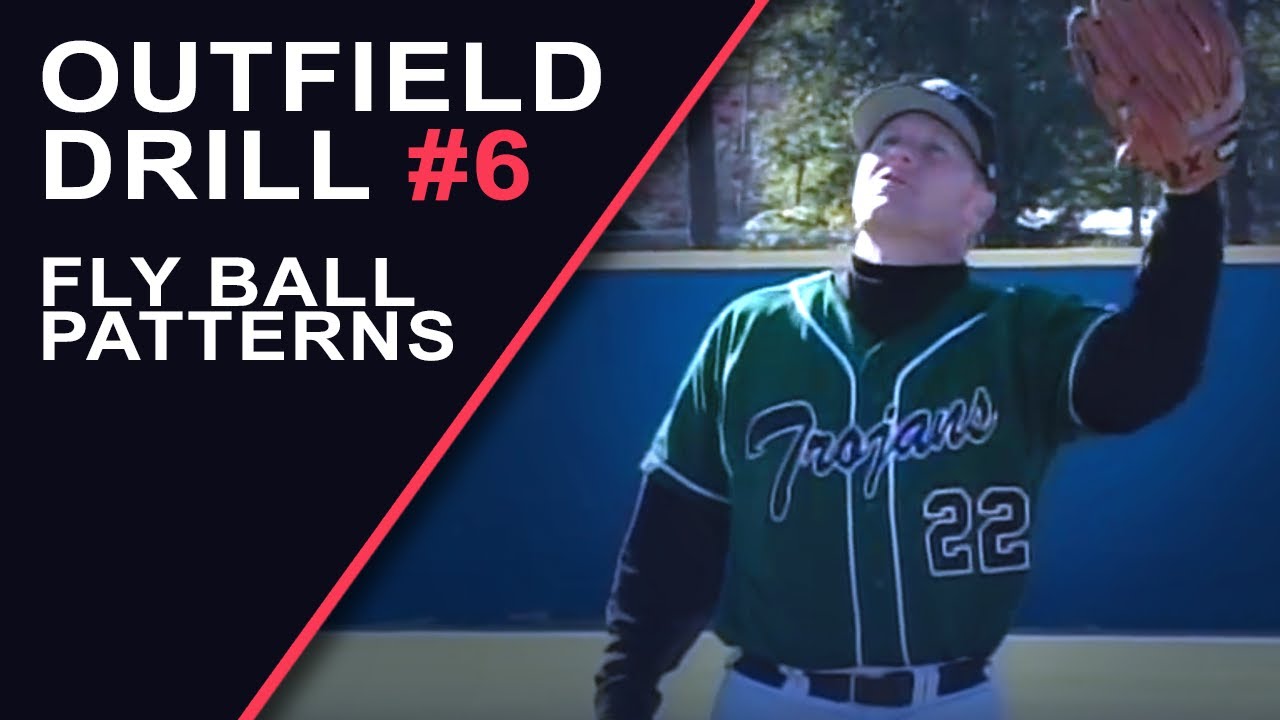 Outfield Drill #6 - Fly Ball Patterns - By Winning Baseball