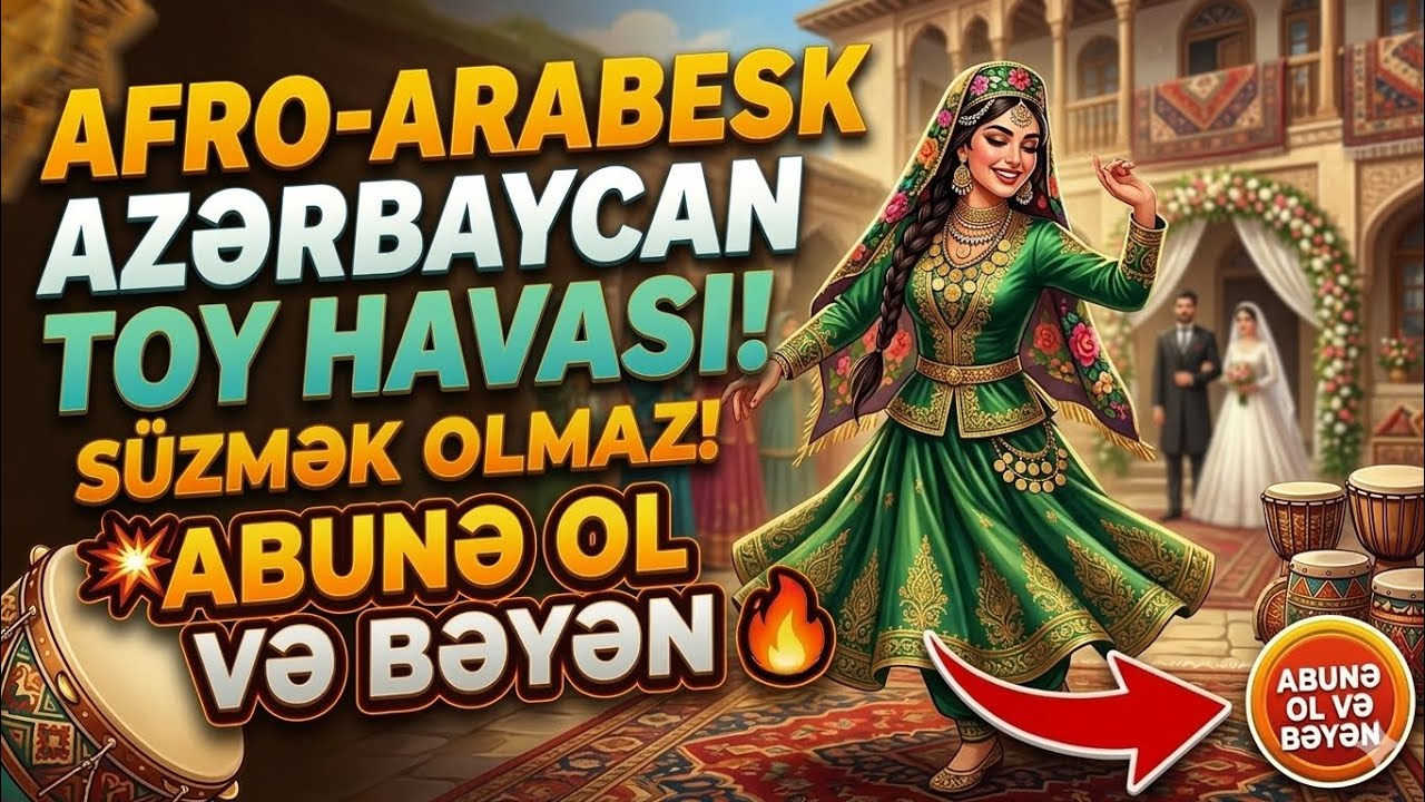 Tam ritmik afro - Arabesk ritmlərlə bəzədilmiş 