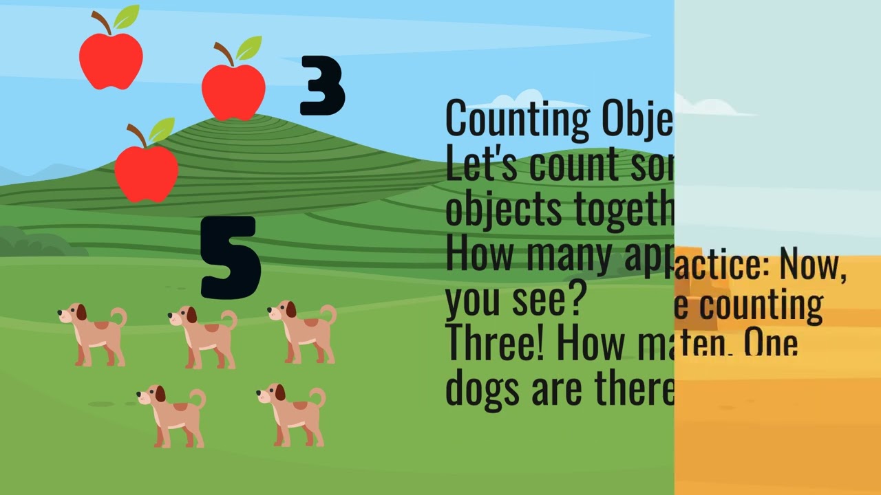 🧮 Counting Adventure for Kids: Learn Numbers & Practice Counting! 🎉