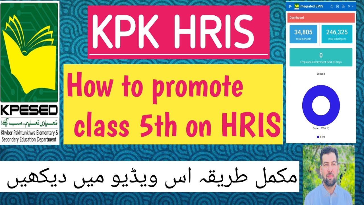 Promote students on HRIS | Promote class 5th students on HRIS | HRIS KPK 2025