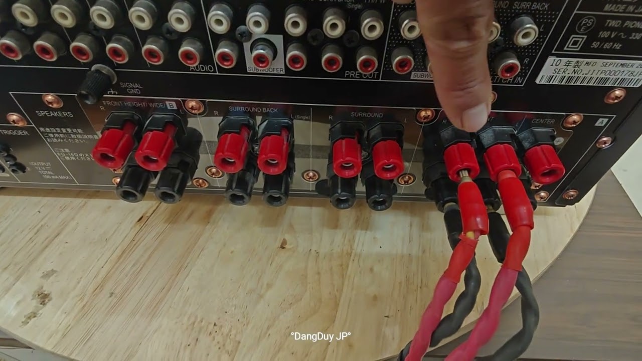 Pioneer SC-LX73 .. Made in Japan, dòng mạch classD, công suất cực khỏe.. #0799100001