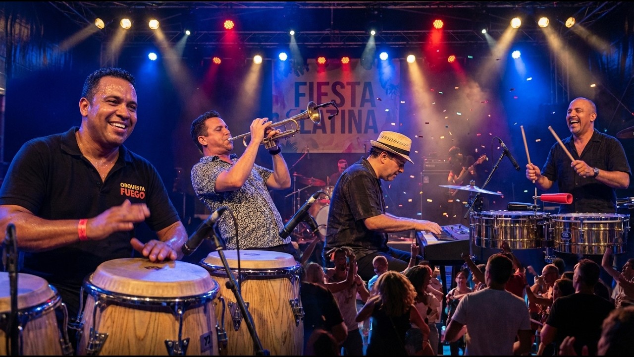 Cuban Salsa Instrumental 🎶 Havana Nights Latin Music Mix