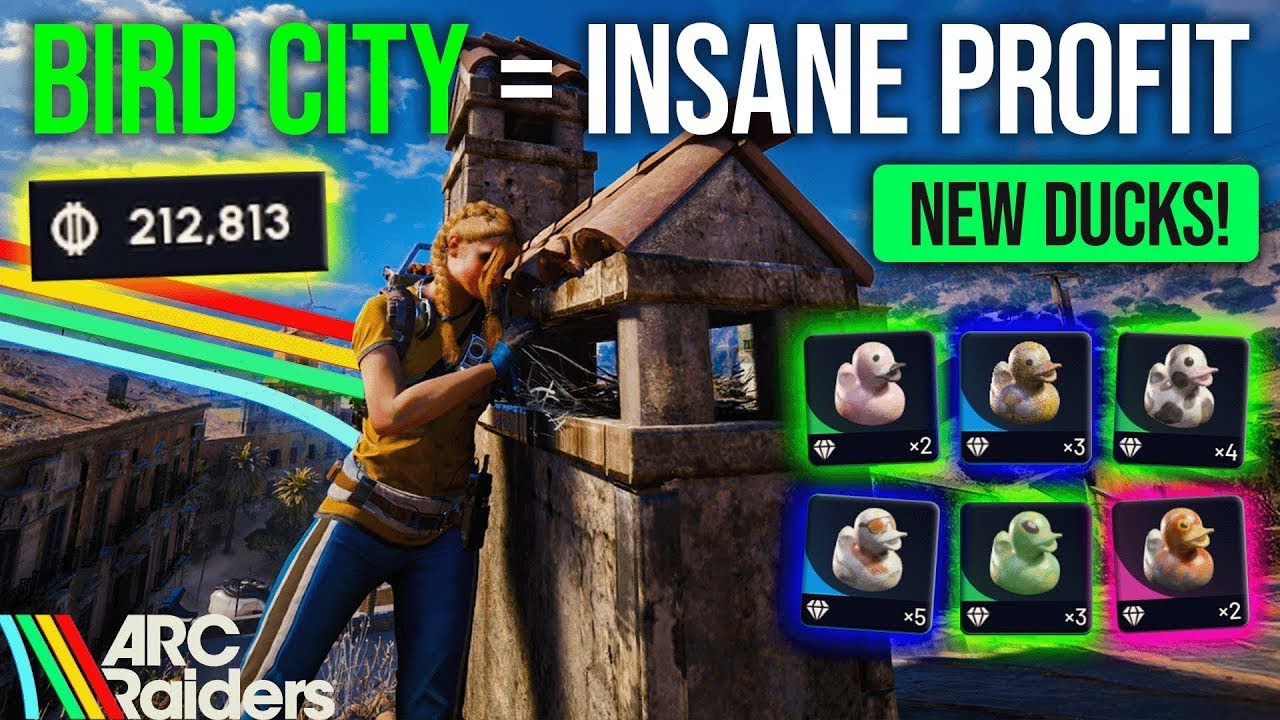 USE THIS TECH TO GET MAXIMUM PROFIT IN BIRD CITY - ARC RAIDERS PS5 #arcraider #arcraidersgameplay