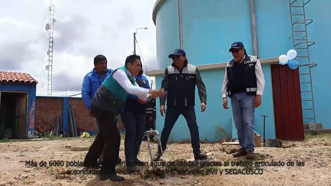 Más de 6 mil pobladores de Poroy acceden a agua potable segura gracias a SEDACUSCO
