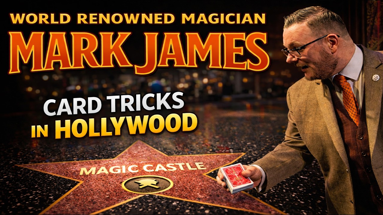 Three Card Tricks @ The Magic Castle in Hollywood
