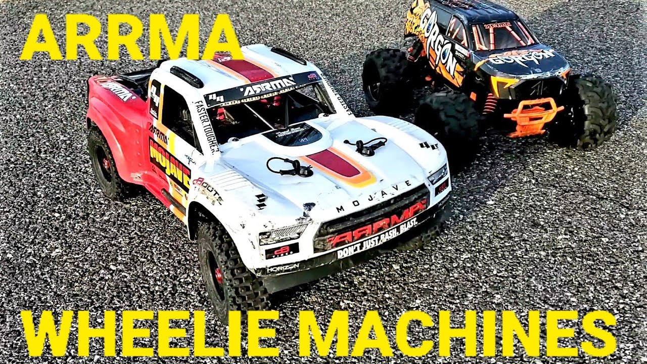 Maxx Slash, DO THIS! Arrma Gorgon & Mojave 4s on 6s