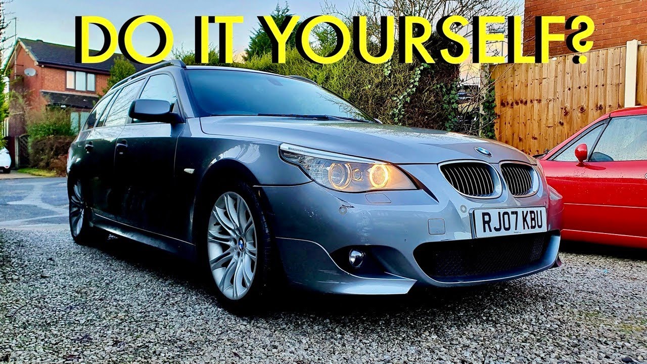 CAN A NON-MECHANIC RESTORE A 5 SERIES BMW? **USING A BABY'S BATHTUB AND HOME TOOLS** (ASMR)