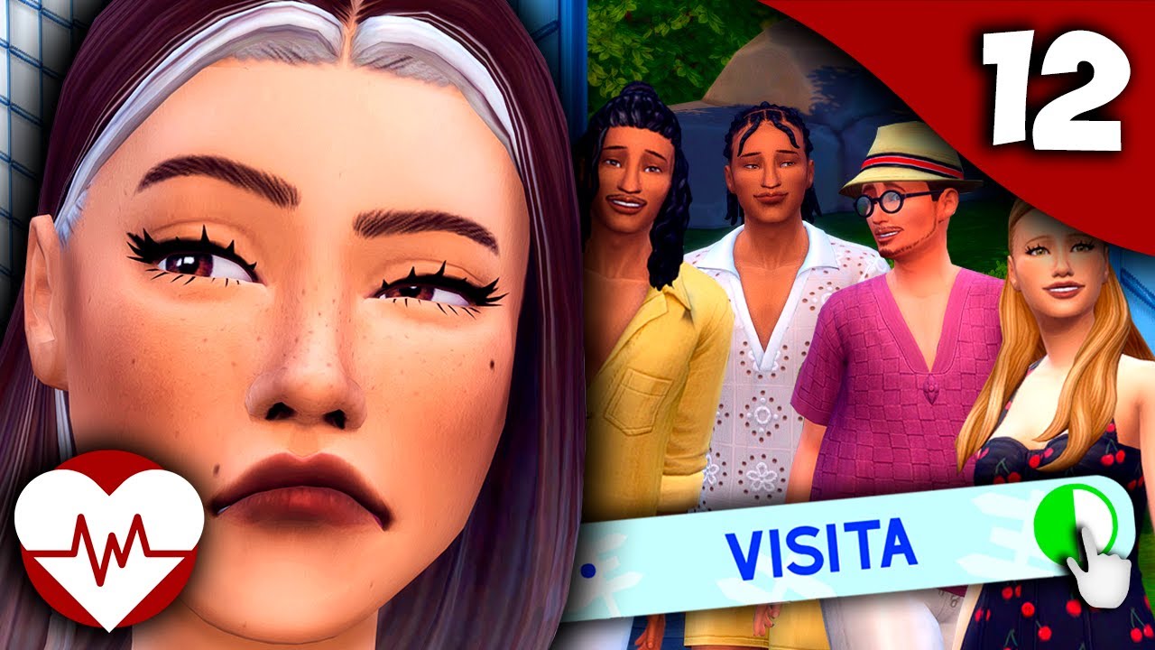 FAMILIES CAME TO VISIT | Asylum Challenge | The Sims 4