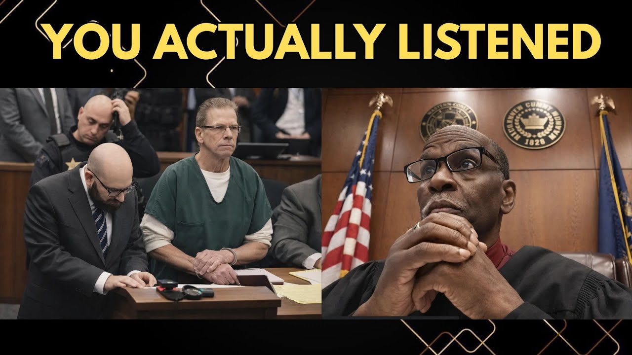 A Heartfelt Thank You: Defendant Praises Judge Simpson for Truly Listening