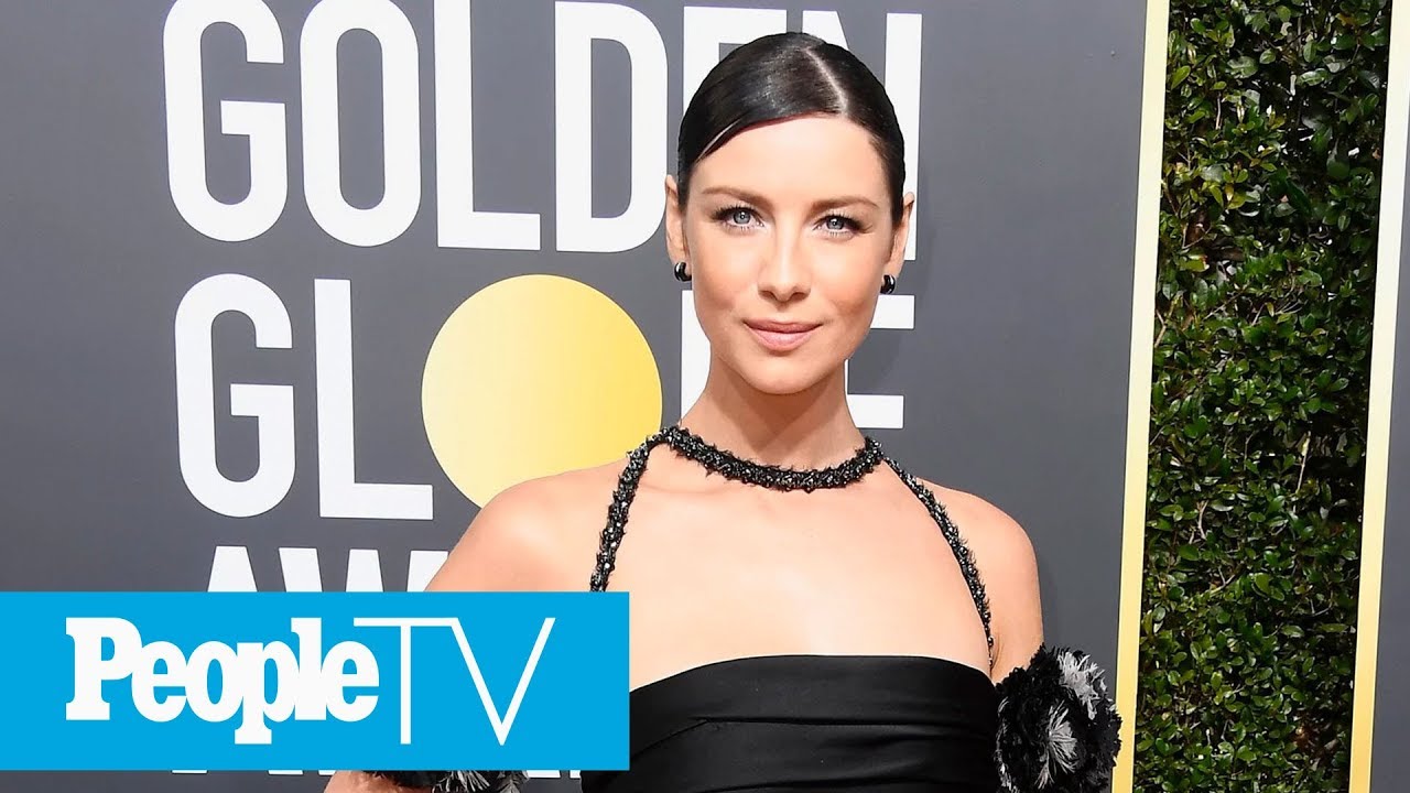 Caitriona Balfe Is Engaged! Outlander Actress Shows Off Her Ring At 2018 Golden Globes | PeopleTV