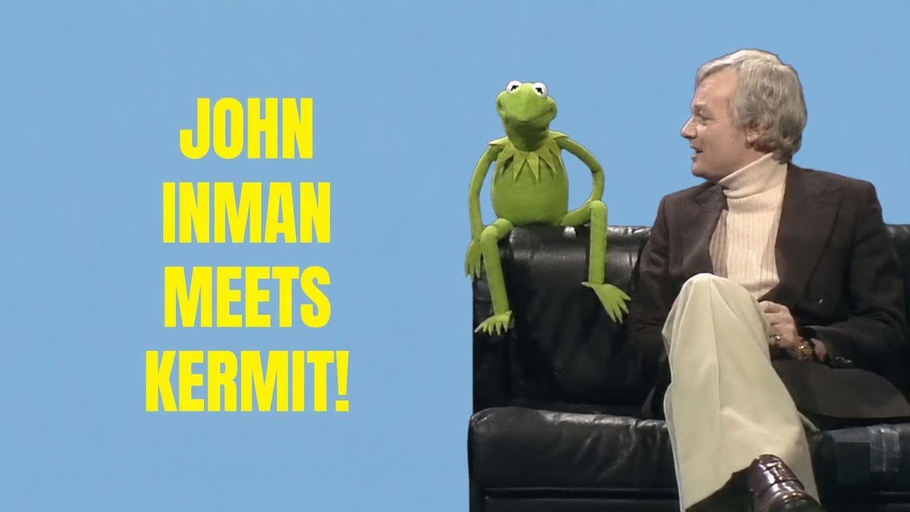 When Mr. Humphries met Kermit! John Inman & Kermit the Frog (1976)