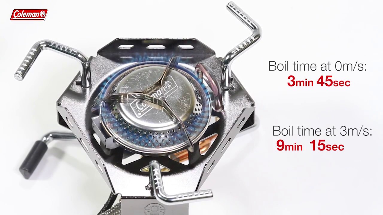 Coleman® Fyre Elite Spider PZ - Camp Stove for Hiking -  EN