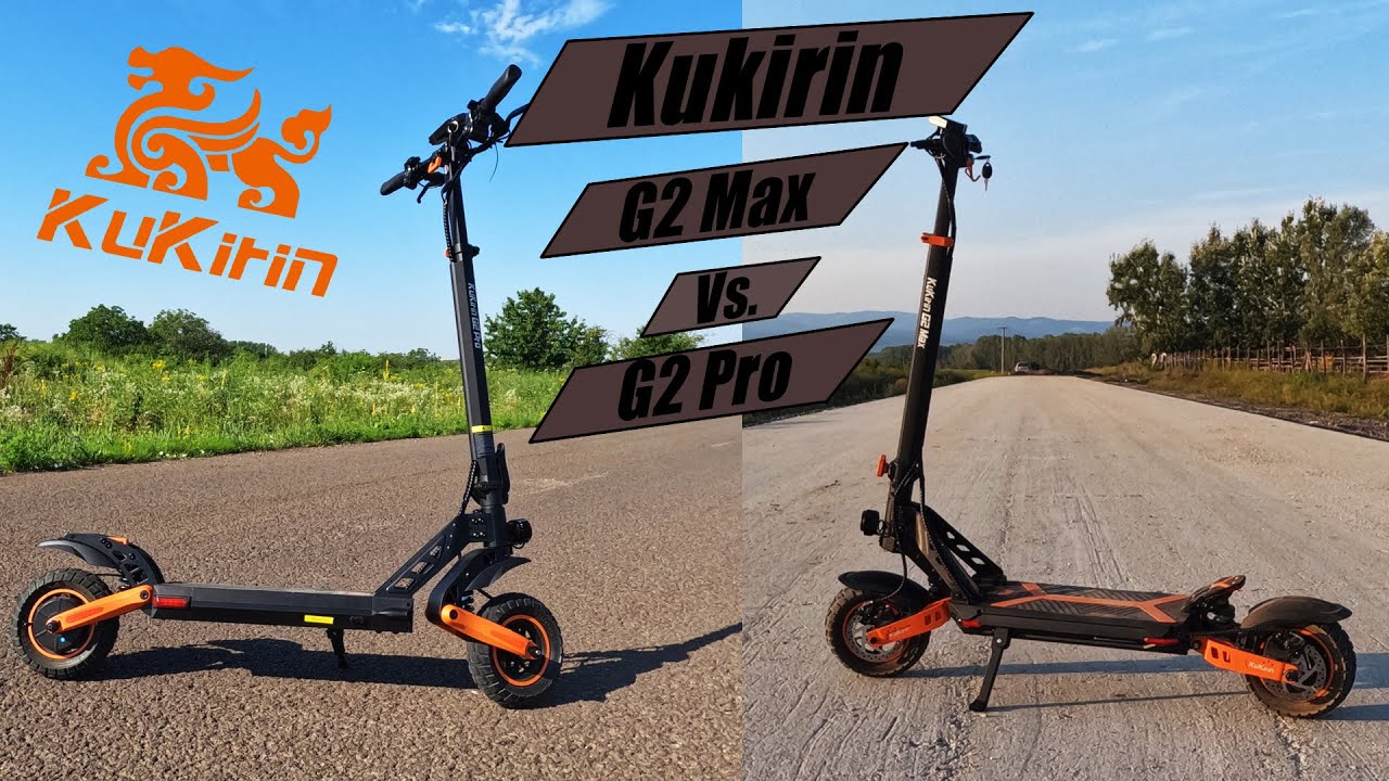 Melyik elektromos rollert vegyem meg? | Kukirin G2 Max és Kukirin G2 Pro összehasonlítása