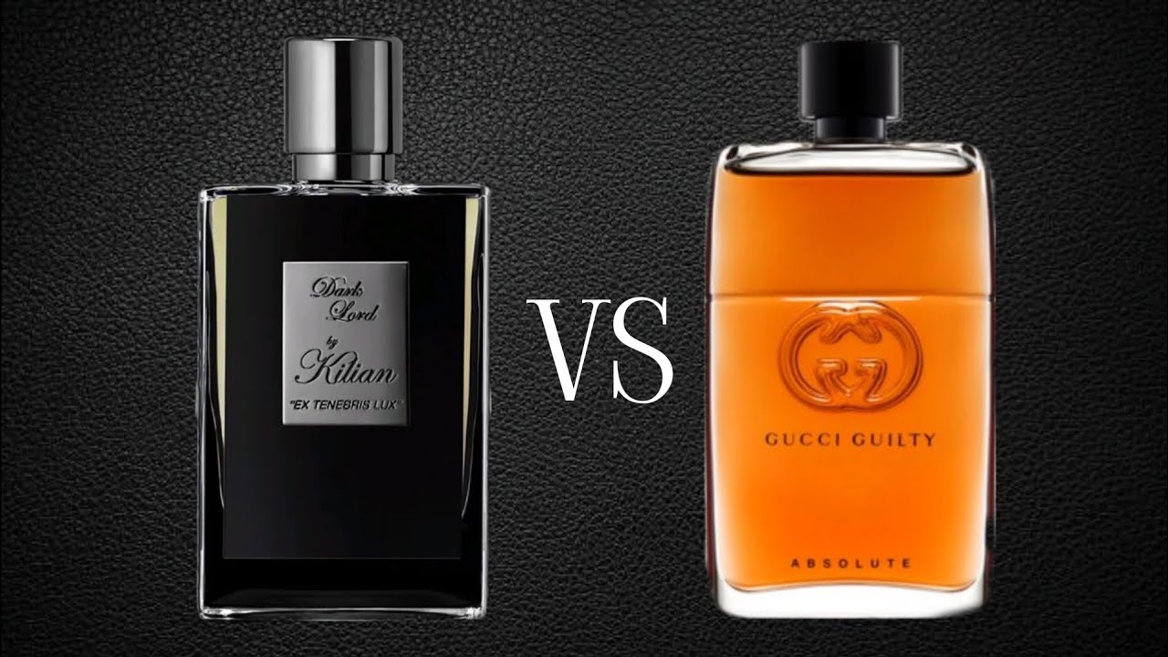 Сравнение Gucci Guilty Absolute и Dark Lord By Kilian