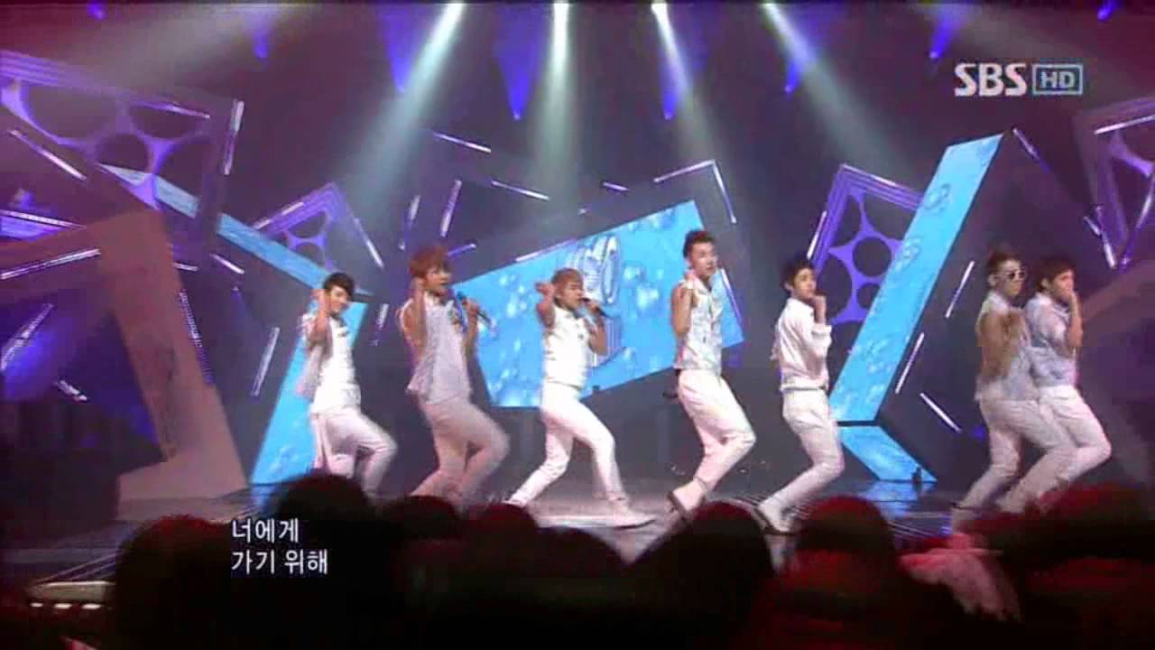 INFINITE - Она вернулась (Infinite - Она вернулась) @ SBS Inkigayo Популярная песня 100815
