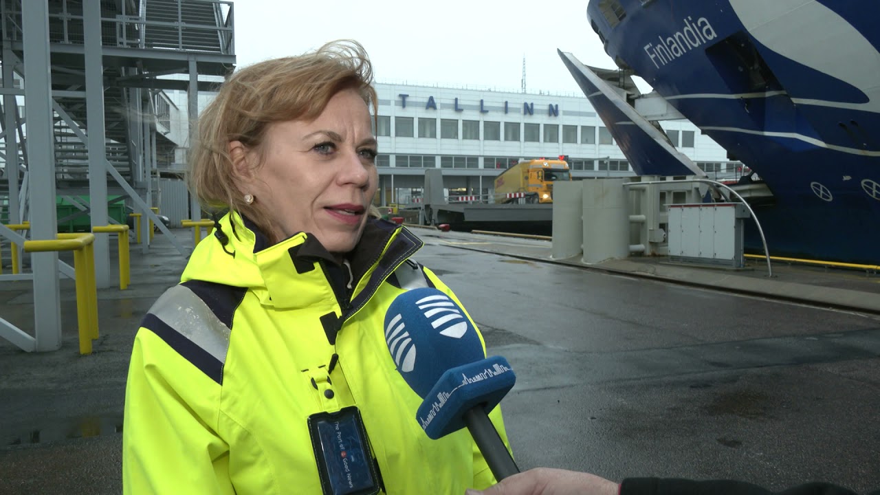 10.11.2021 - Tallinna sadama &uuml;mbruse &otilde;hk muutub j&auml;lle veidi puhtamaks