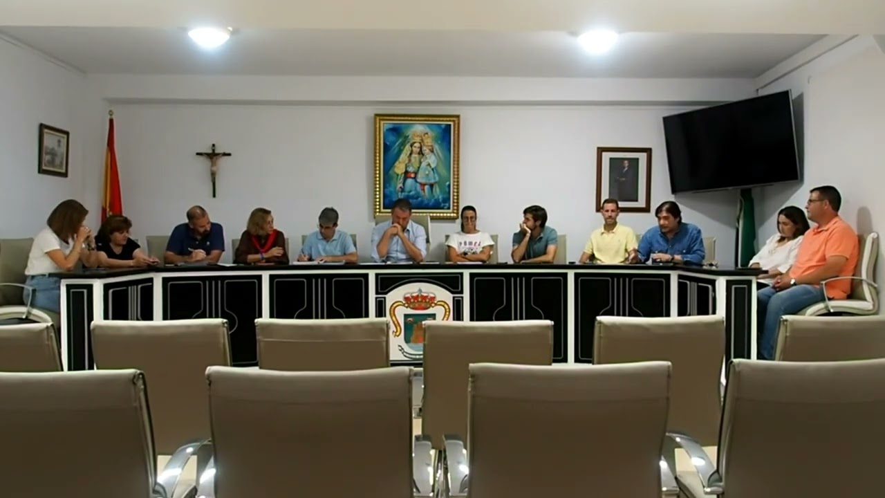 Pleno Ordinario del Ayuntamiento de Tíjola de 1 de Octubre de 2024.