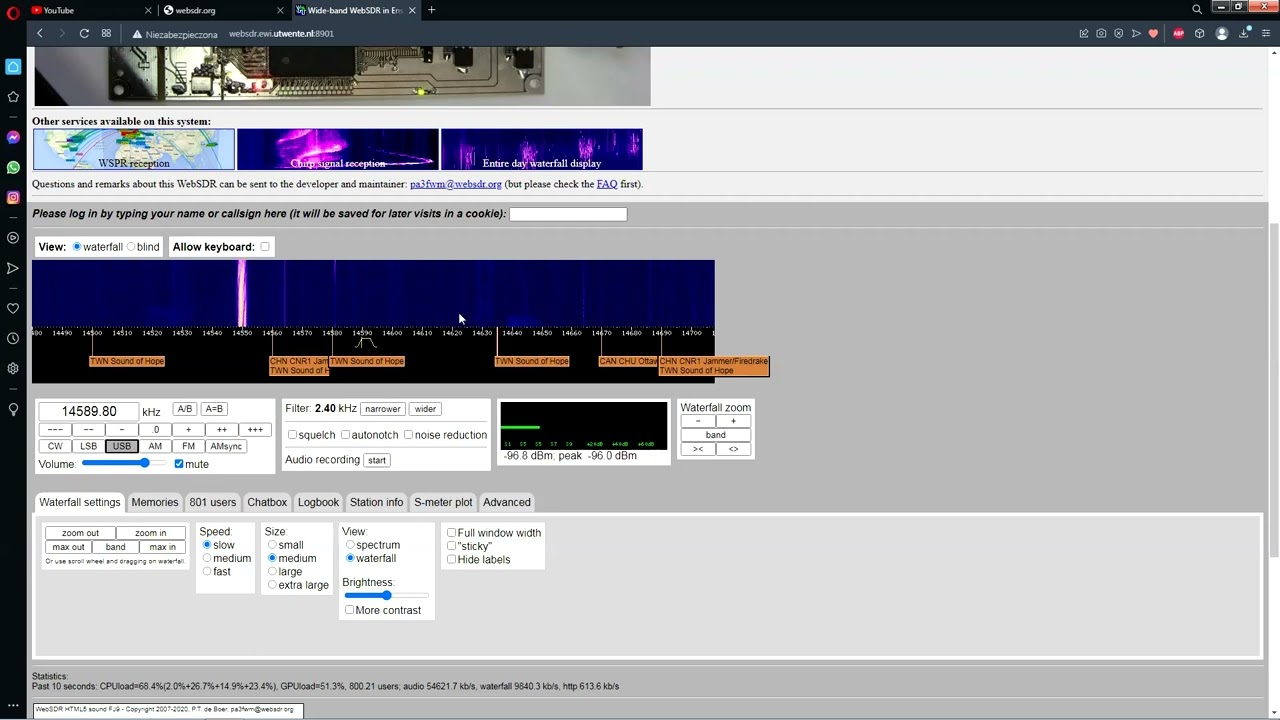 Websdr co to jest i do czego służy #hamradio #websdr #sdr