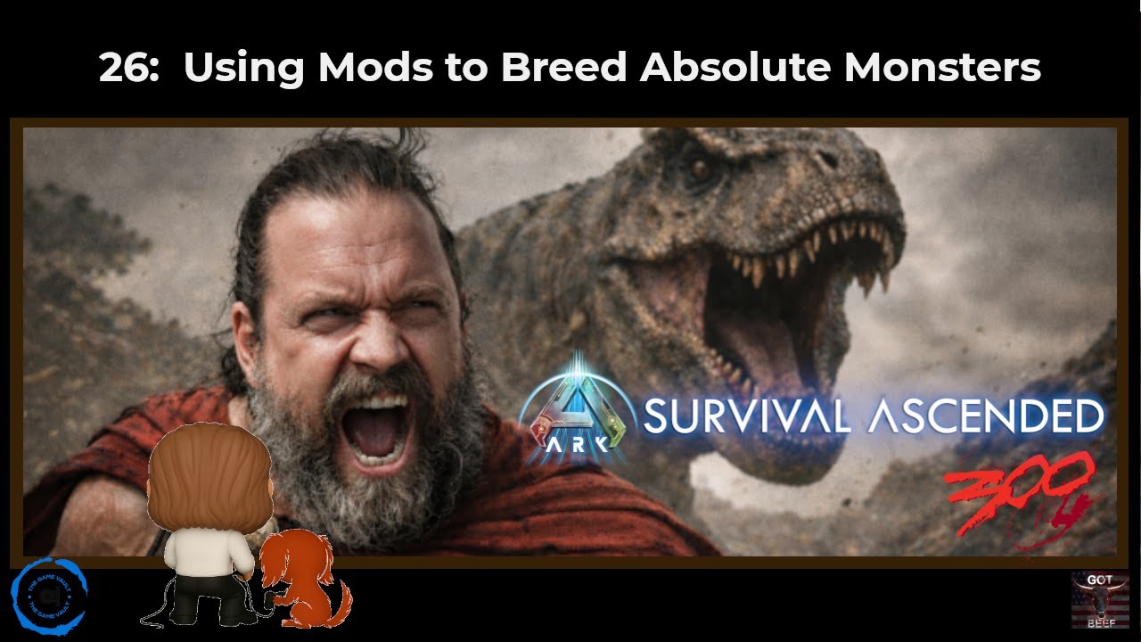 Ark Survival Ascended 300 Series [PS5 Pro] - 26 Using Mods to Breed Absolute Monsters