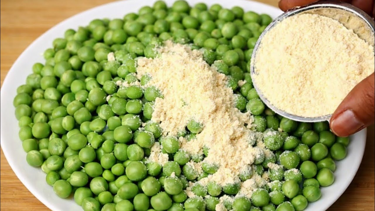 मटर की नई रेसिपी | मटर बेसन की यूनिक सब्जी | Green Peas Besan Curry Recipe