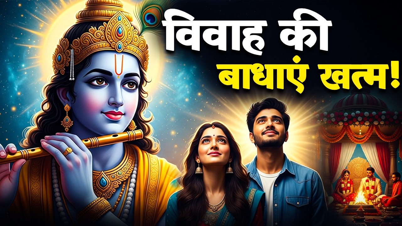 🔴 प्रेम विवाह की बाधाएं खत्म! श्री कृष्ण का चमत्कारी संदेश | Krishna Sandesh 2026