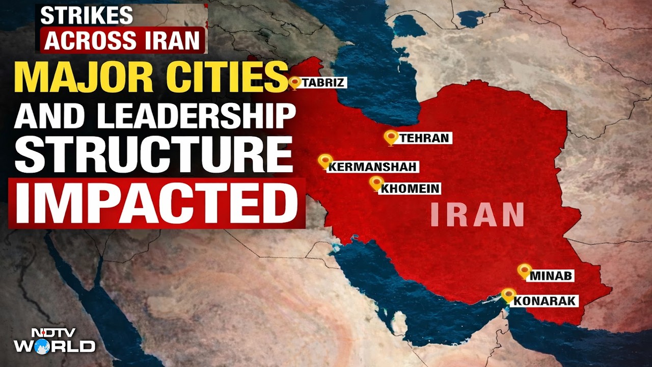 Iran vs US | Iran Under Fire: Major Cities and Leadership Structure Impacted