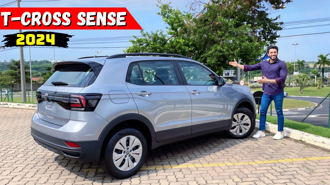T-Cross SENSE 2024, a versão mais barata agora mais completa