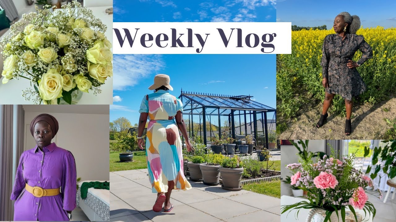 Weekly VLOG/ Days in my life in Denmark 🇩🇰 | Gardening/Focusing on my health / #lifeindenmark