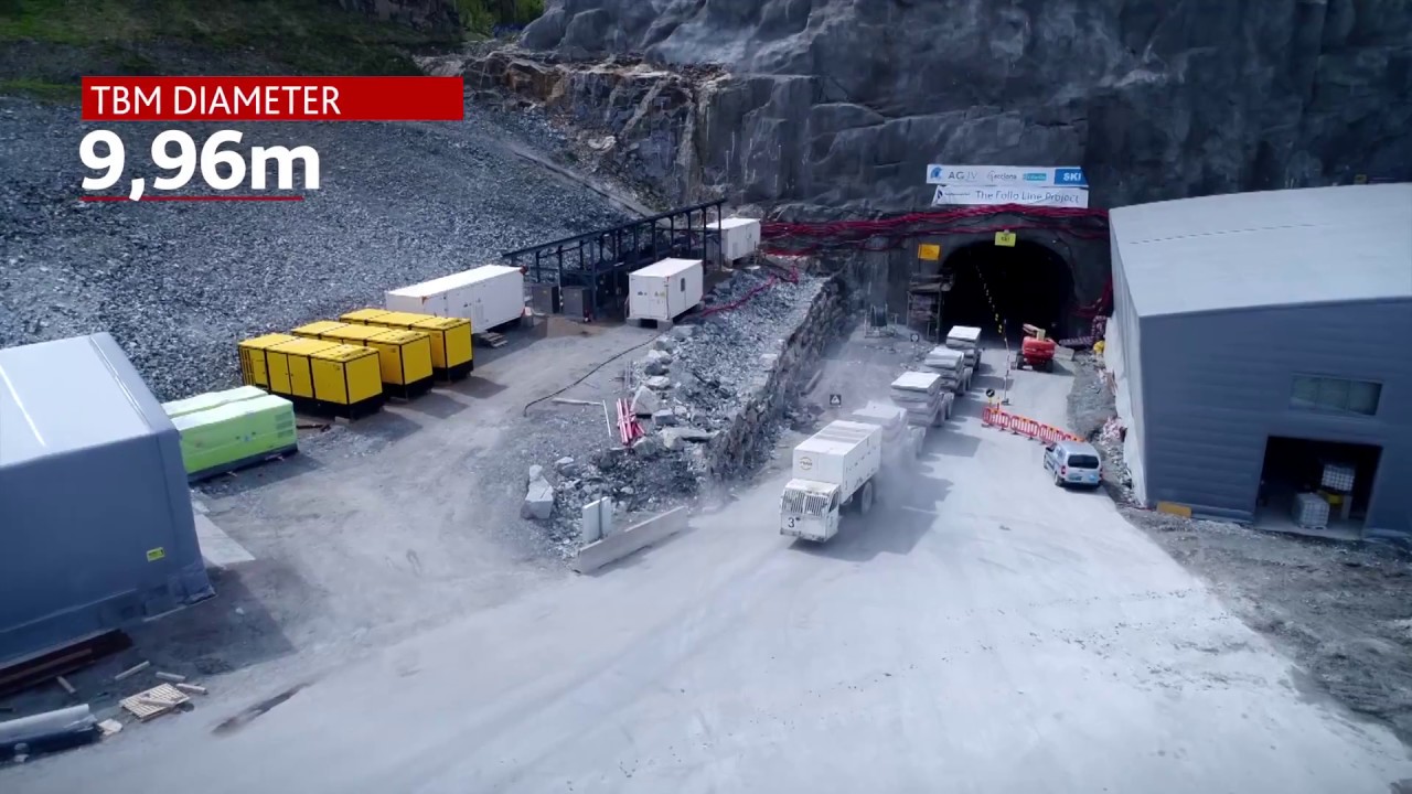 Follo Line Railway Tunnels: 2/3 of the proyect completed| ACCIONA