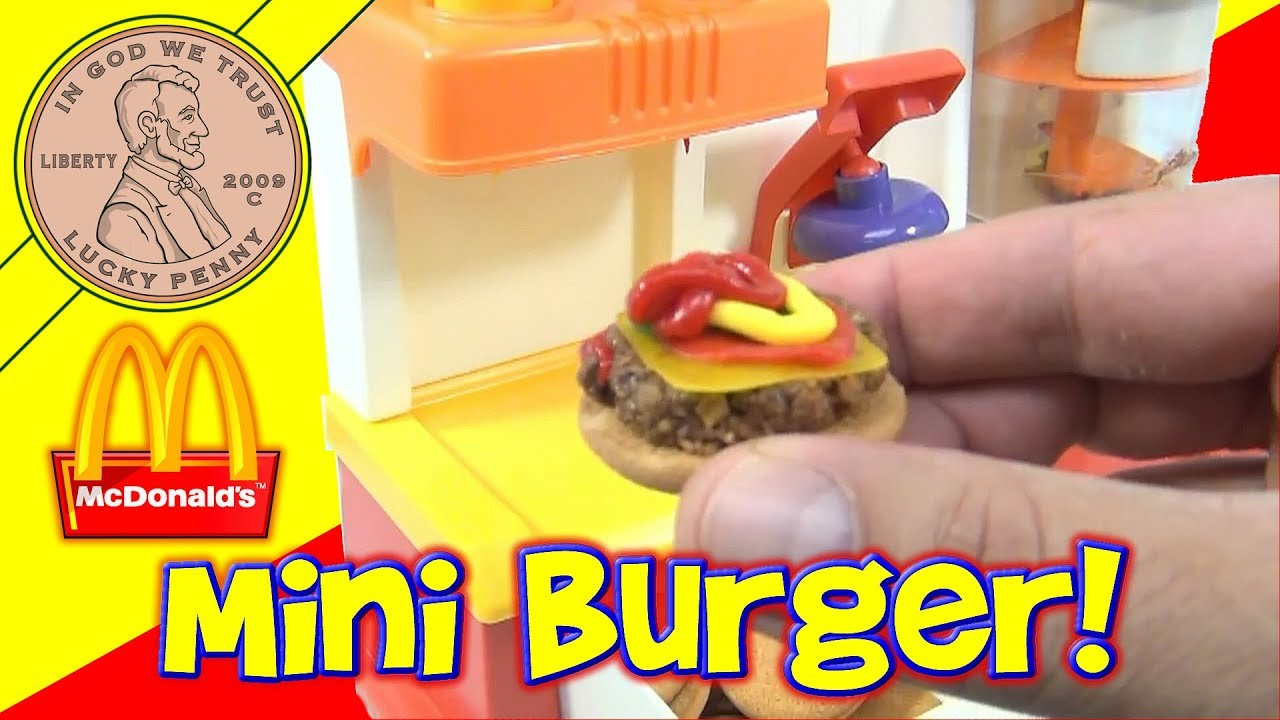 Набор для приготовления гамбургеров McDonald's Happy Meal Magic 1993 — готовим гамбургеры!