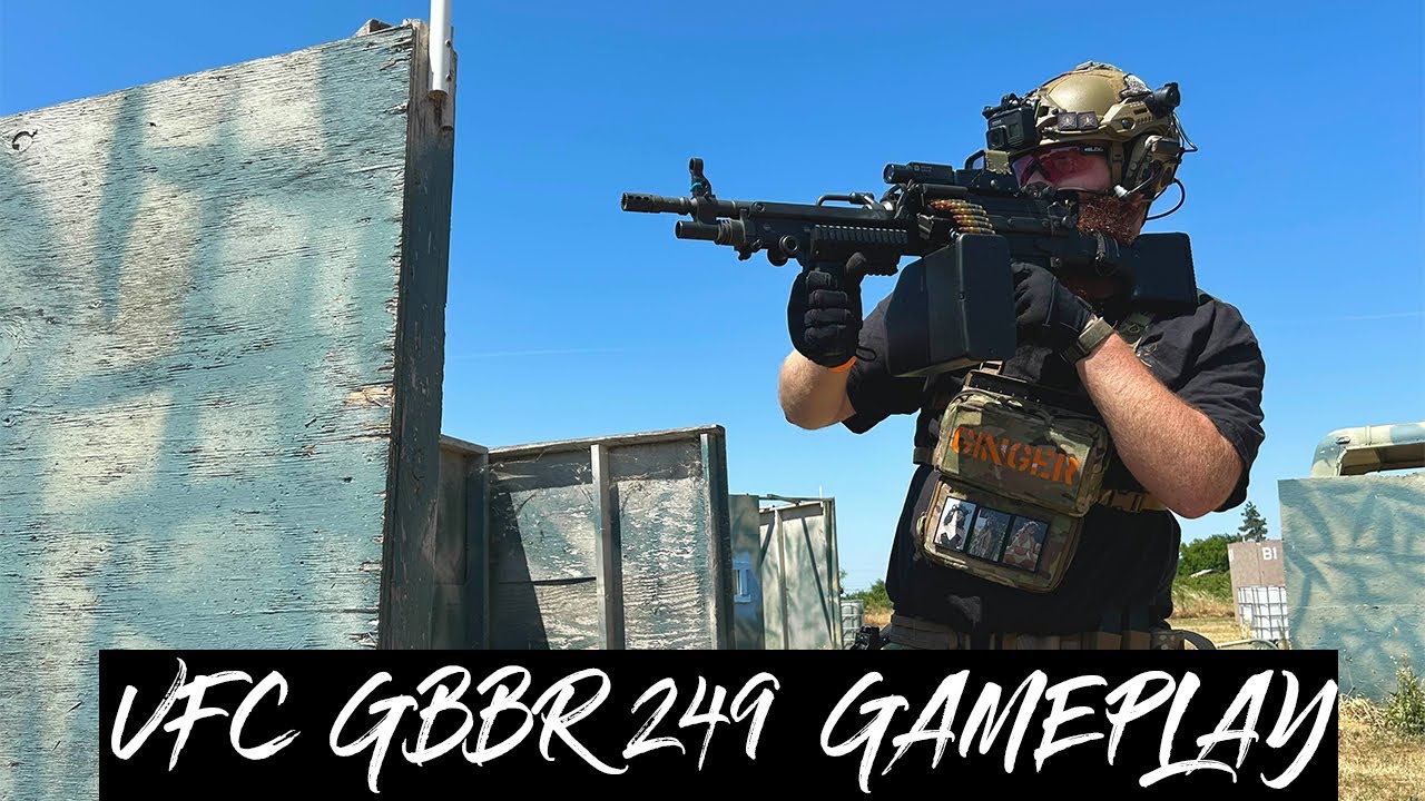 VFC m249 gbbr Gameplay | All Patriot Airsoft 5/18/25