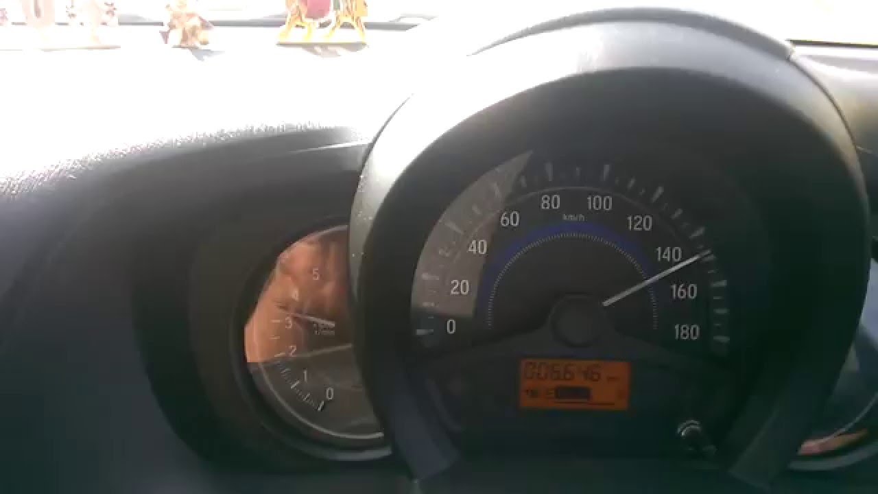 HONDA AMAZE TOP SPEED (2015-DEC) Hyderabad ORR