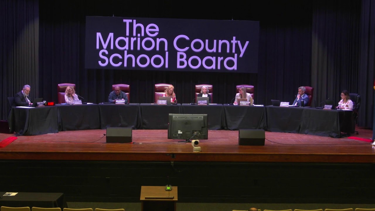 Marion County Public Schools Work Session, November 20, 2025