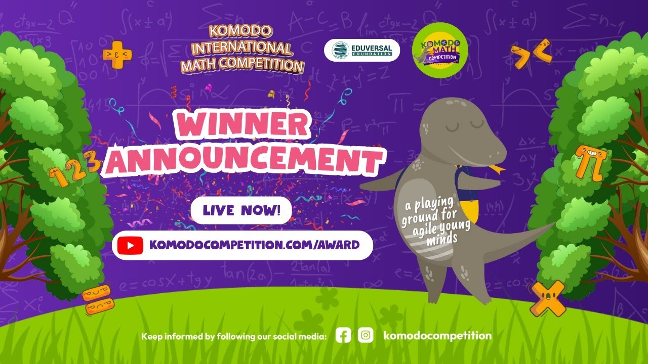 Komodo International Math Competition Online Round 2025/2026 Bronze Winners