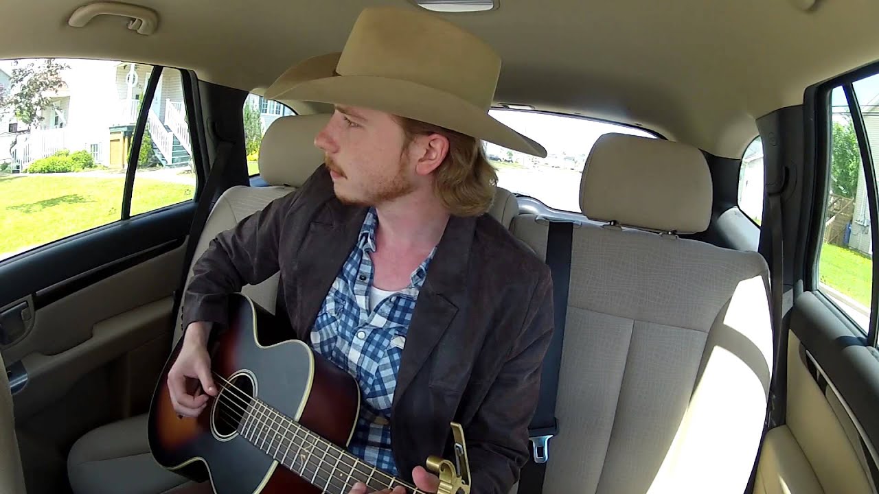 Colter Wall (earliest interview and performance - 2015) - Jeff's Musical Car in Moncton, NB