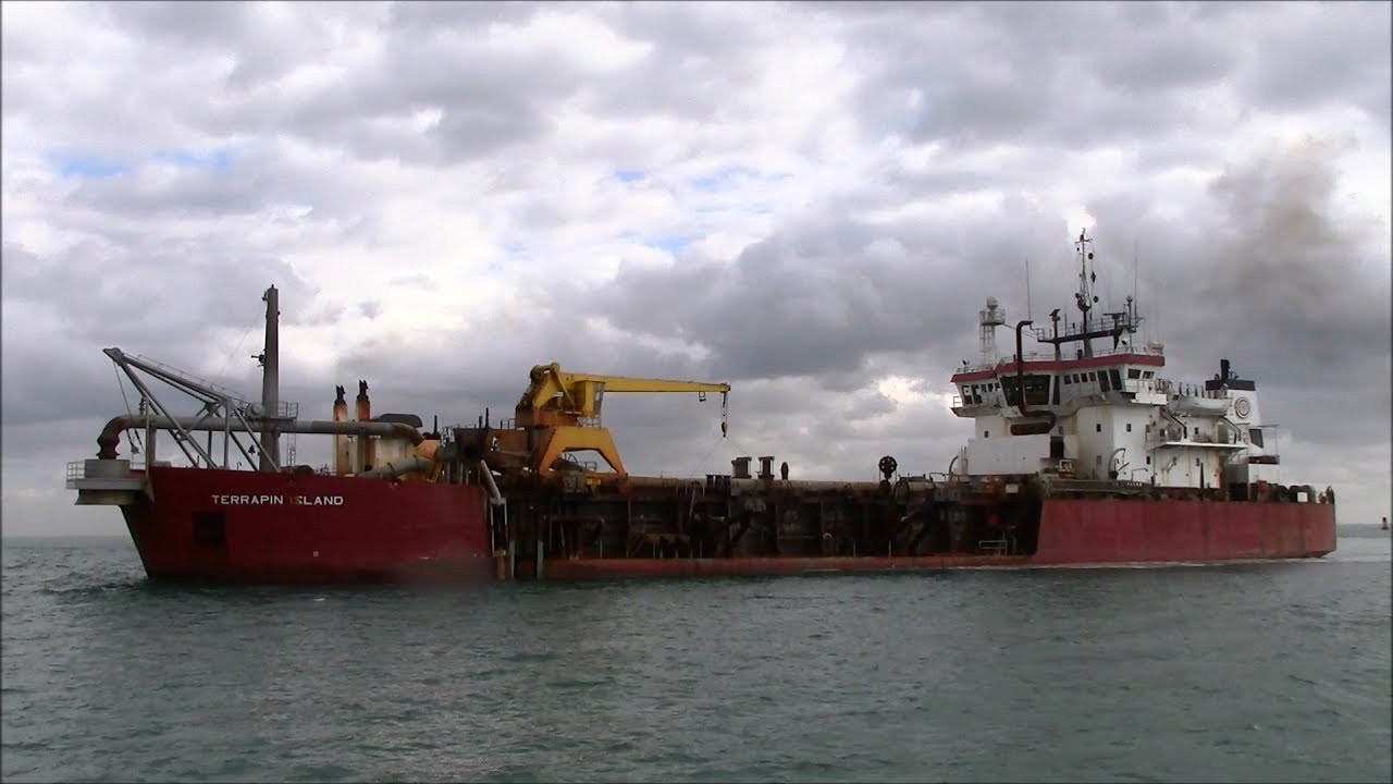 TERRAPIN ISLAND Dredge Ship