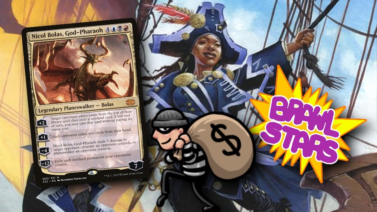 Brawl Stars: Mr. Steal Yo' Deck - Nicol Bolas, God-Pharaoh Historic Brawl