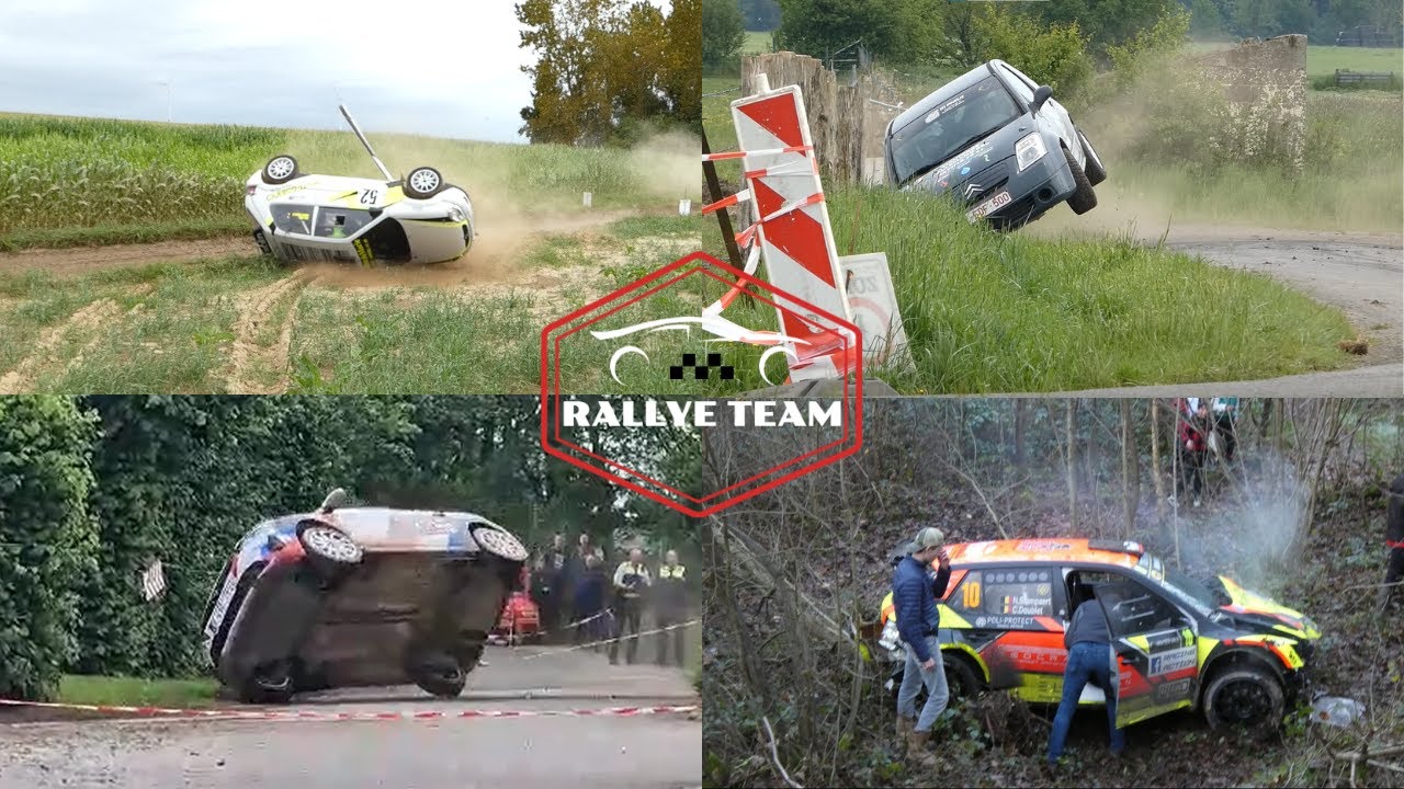 BEST OF RALLY 2024 -  CRASHES & MISTAKES By Rallye Team