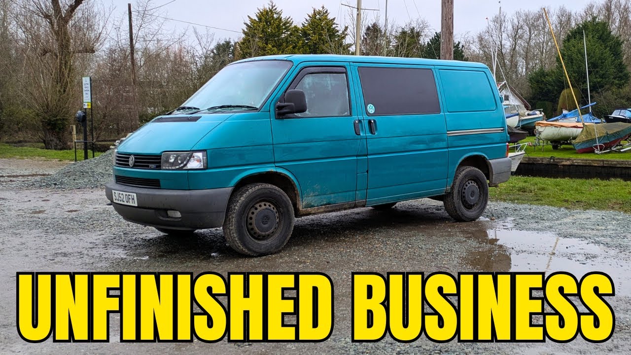Back to the Broads After the Snow | Solo Winter Van Life VW T4