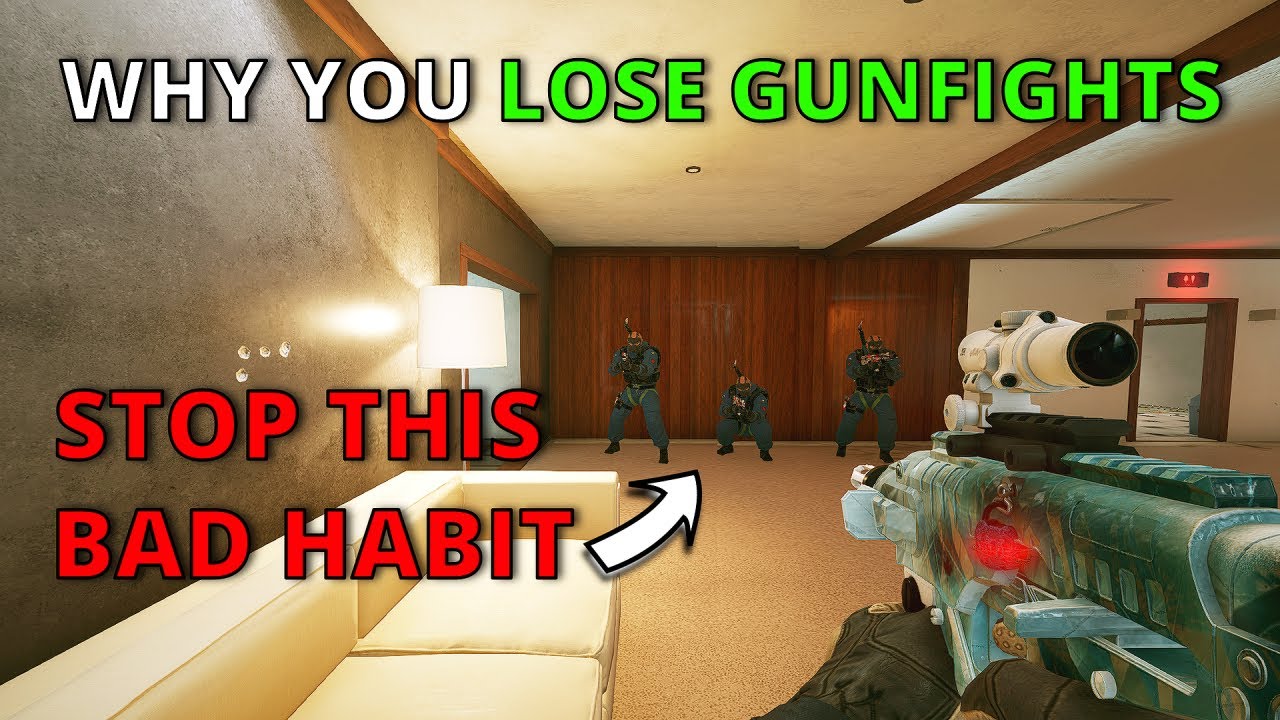Here is Why You LOSE GUNFIGHTS in Rainbow six siege