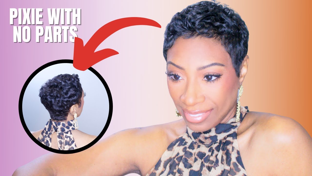 How To Mold & Curl A Pixie with NO PARTS