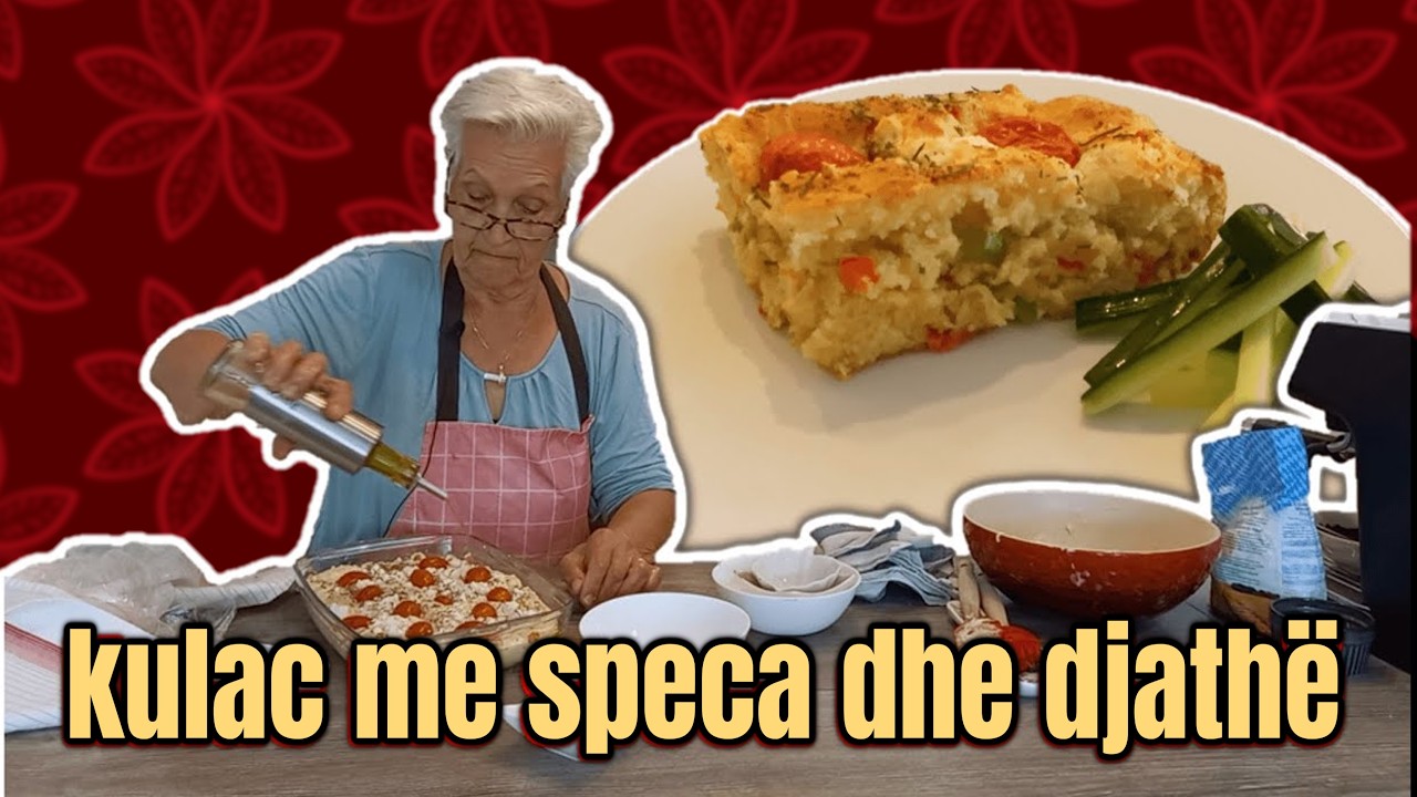 Recetë e thjeshtë dhe e shijshme për kulaç me speca dhe djathë në furrë - Nena Sofia