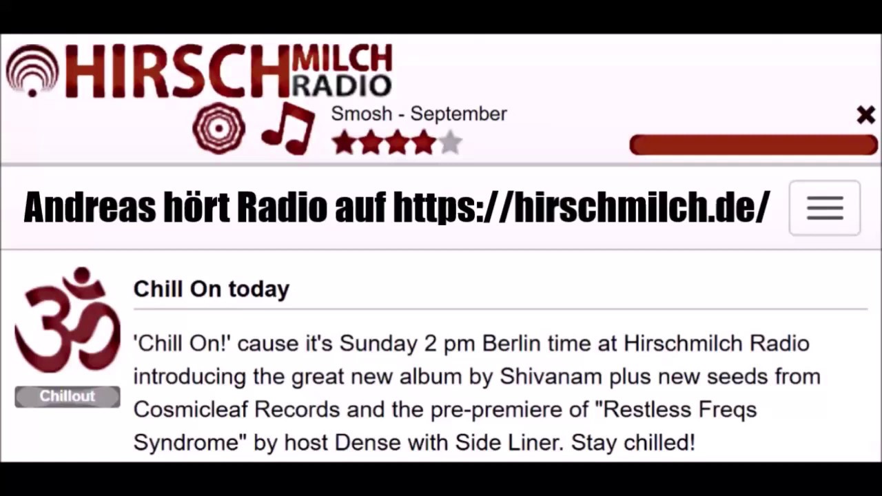 Hirschmilch Radio 10-2019 - PsyTrance